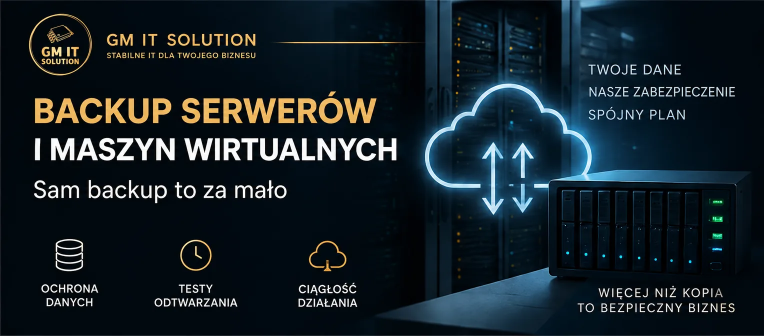 Backup serwerów – sam backup to za mało
