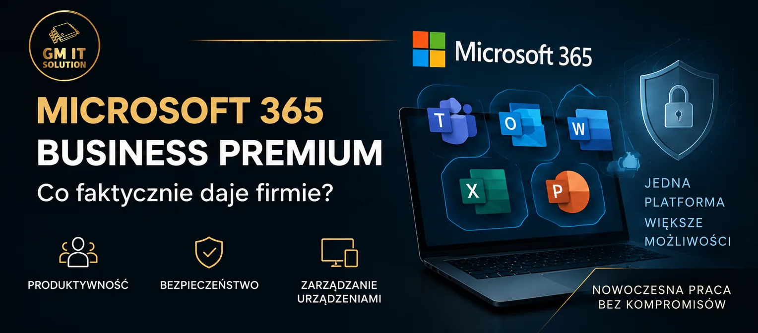 Microsoft 365 Business Premium – co faktycznie daje firmie?